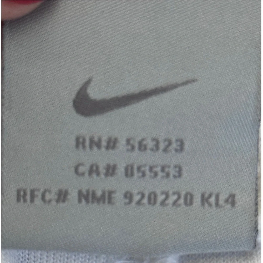 Vintage Nike Air Swoosh Warm Up Pants‎ Mens L Heavyweight Ankle Zip Y2K 2004 NWT